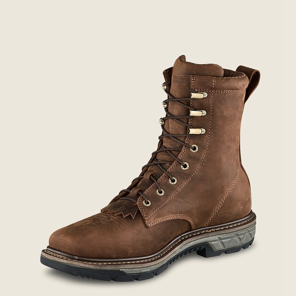 Bottes de Sécurité Red Wing - Rio Flex - 8-Inch Waterproof Toe - Marron - Homme 245HAJCPT